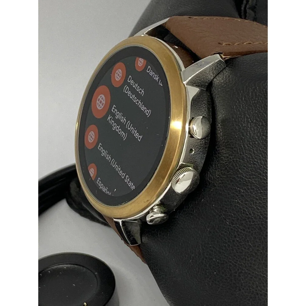 Fossil Gen 4 Authentic Digital Dial Smart Watch Custom Band FTW6016 DC908